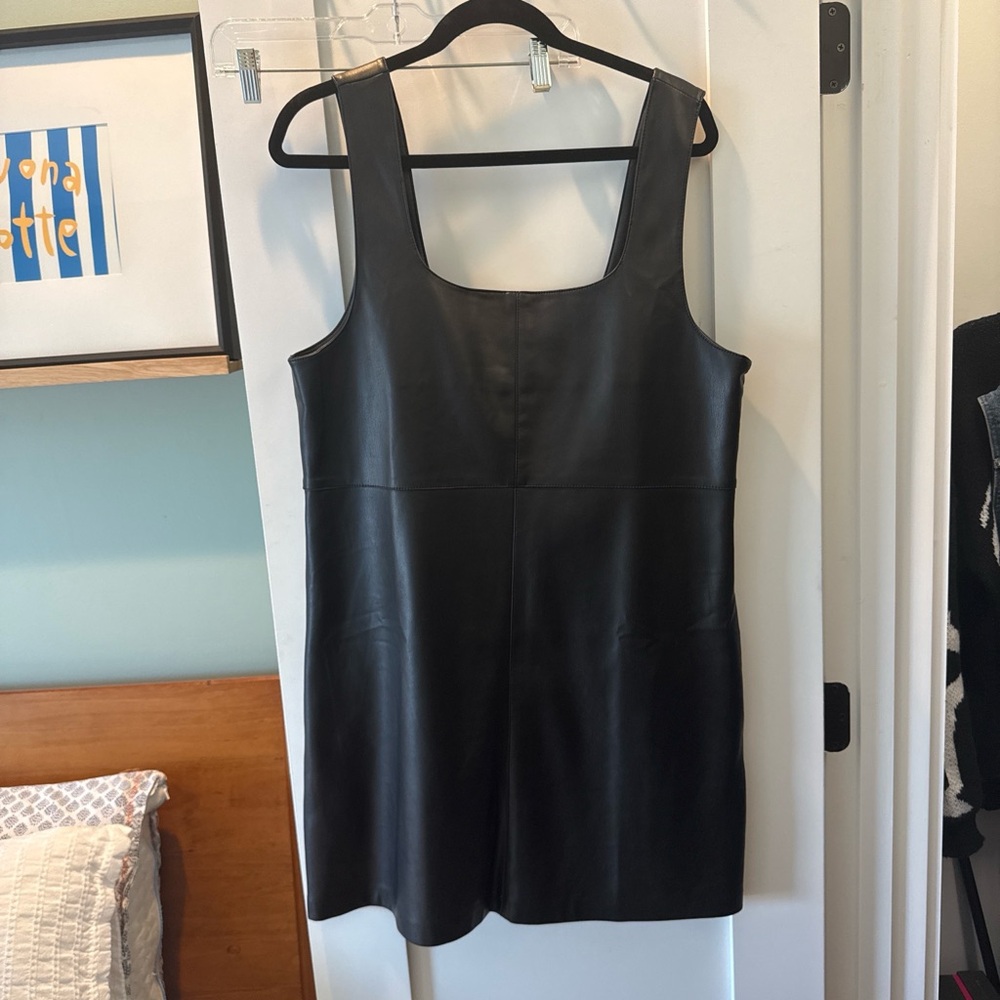 Mango Black Mini Dress